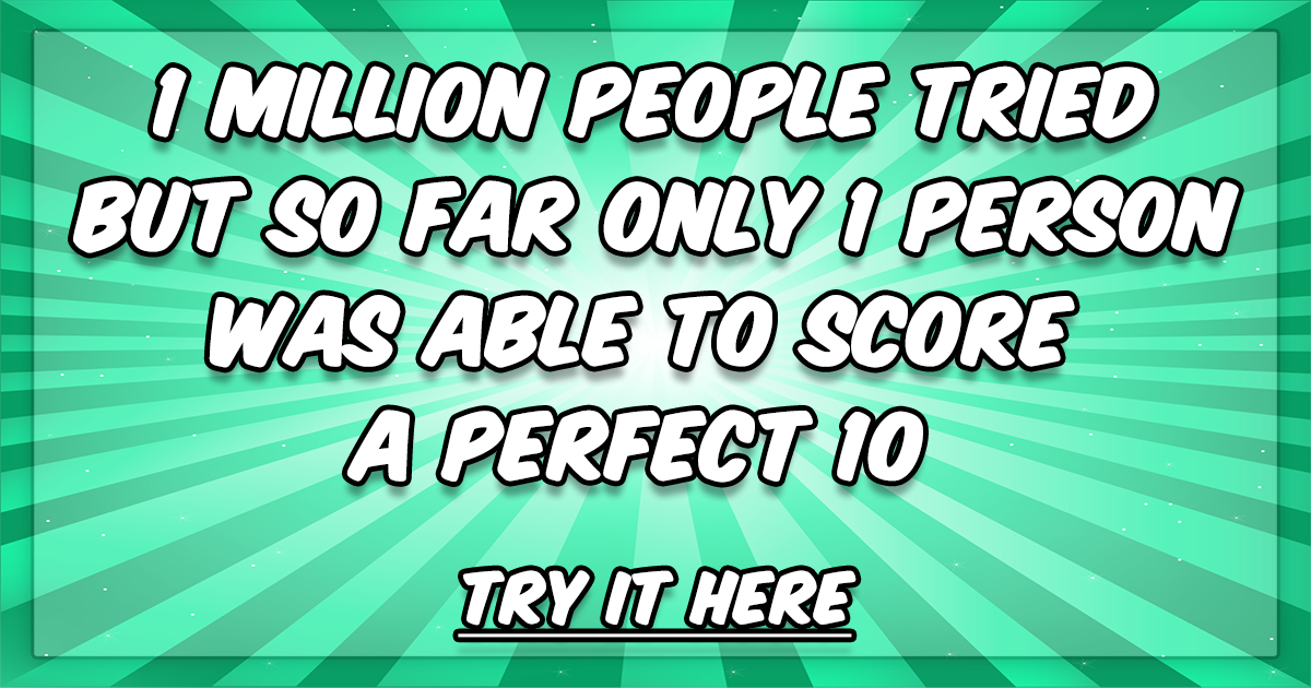 Banner for Can you beat 1 million quizzers?