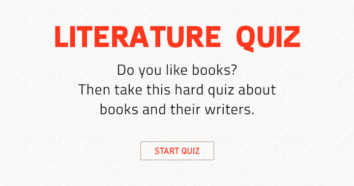 Banner for Do you like books? Then takes this fun quiz and share your score.