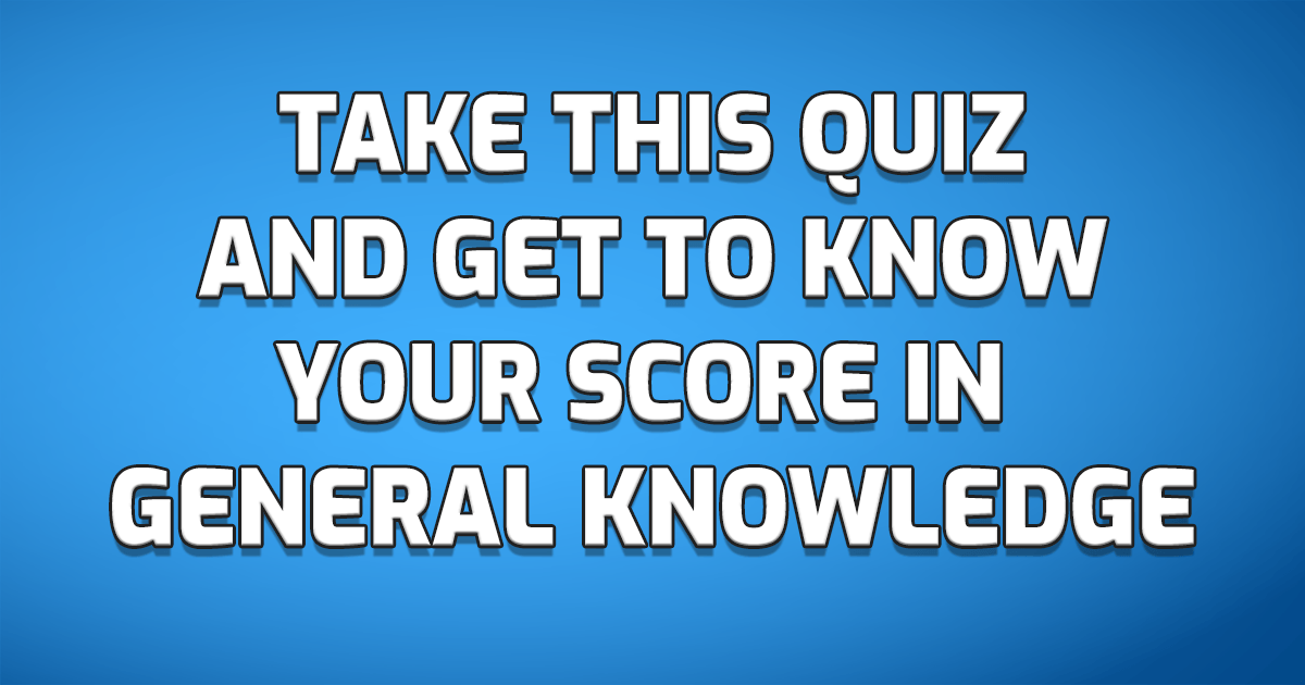 Banner for Take This Knowledge Quiz