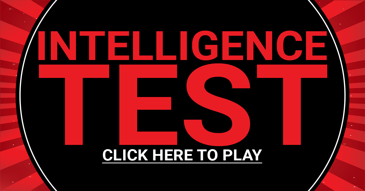 Banner for Click To Play Our Intelligence Test