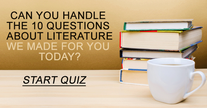 Banner for Literature Quiz
