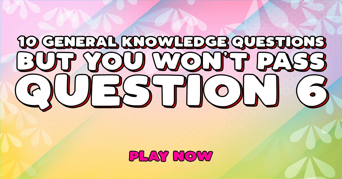 Banner for General Knowledge Quiz