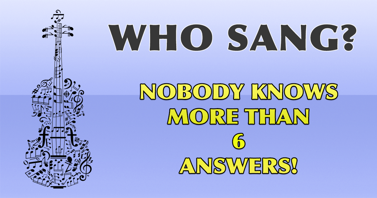 Banner for Who Sang These Songs?