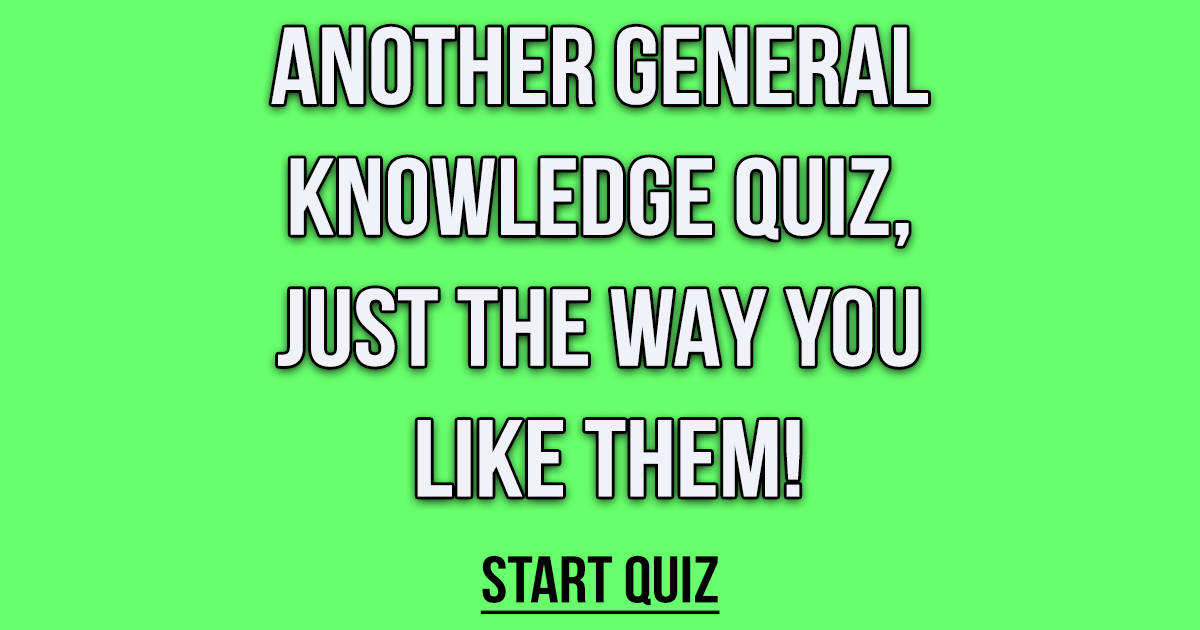 Banner for General Knowledge Quiz