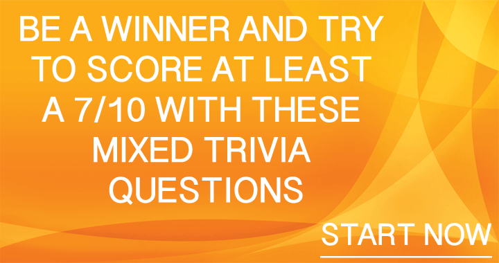 Banner for Mixed Trivia Questions