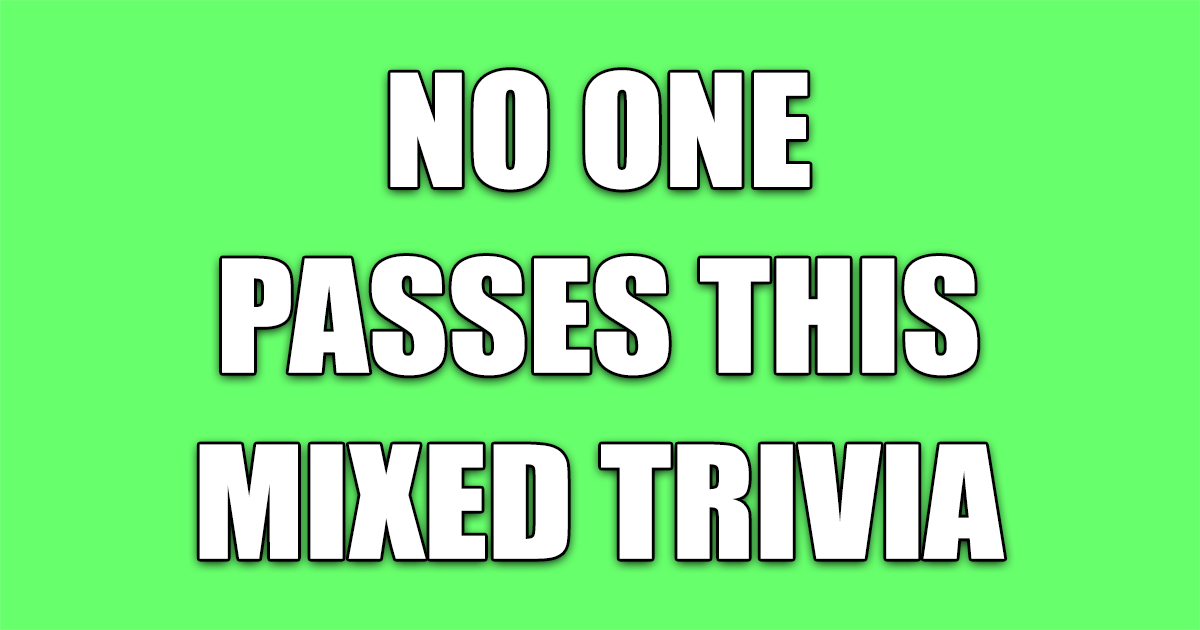 Banner for Mixed Trivia Quiz