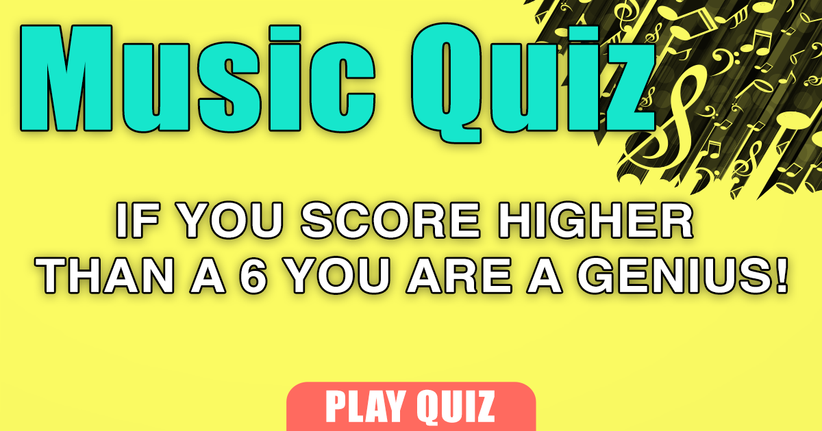 Banner for Knowledge Quiz About Music