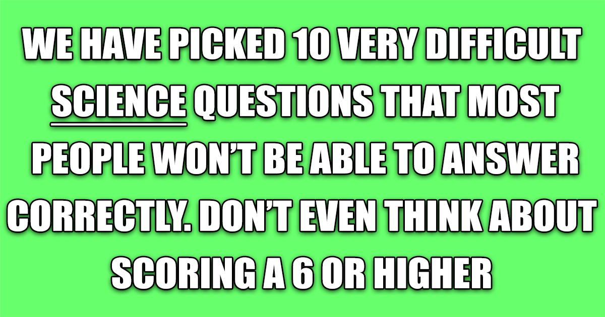 Banner for Science Trivia Quiz