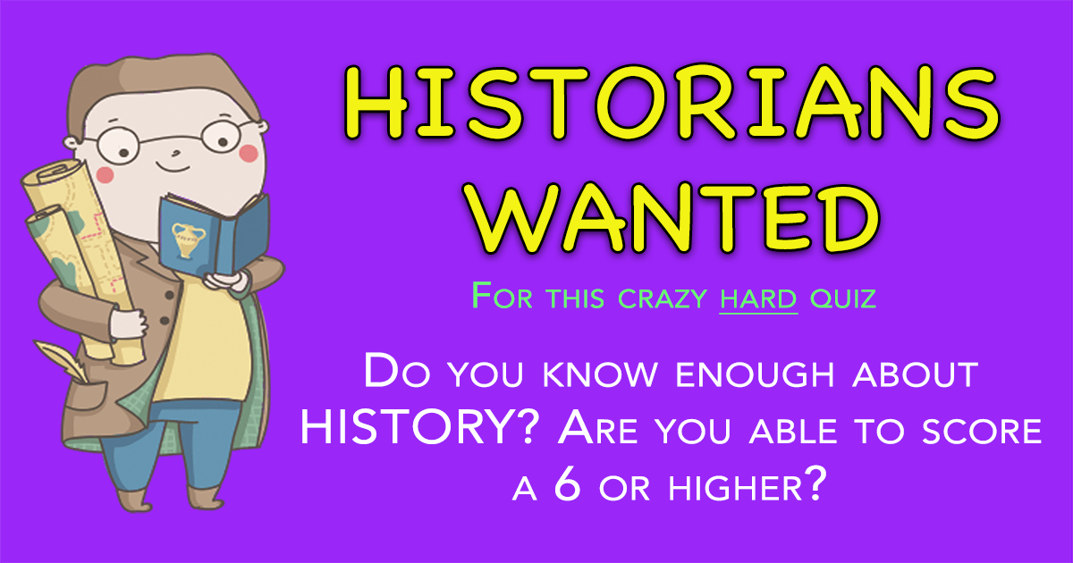 Banner for History Quiz
