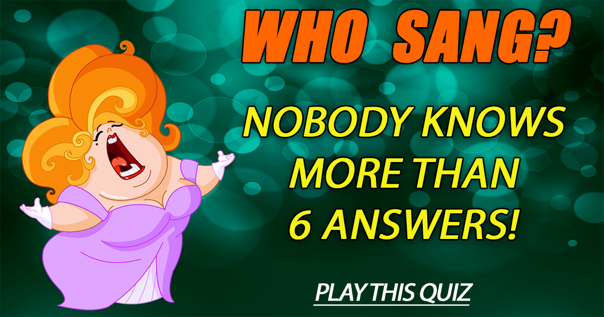 Banner for Who Sang These Songs?