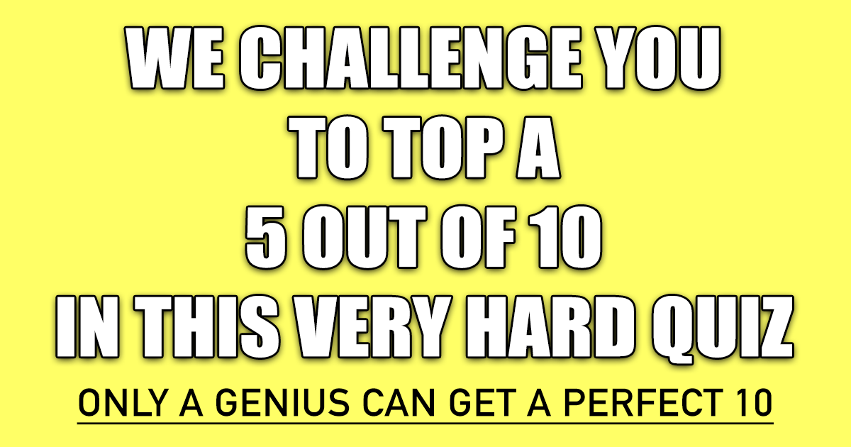 Banner for HARD Mixed Trivia Quiz