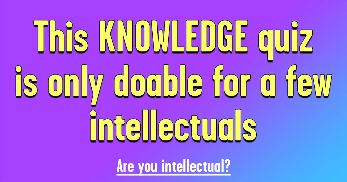 Banner for General Knowledge Quiz