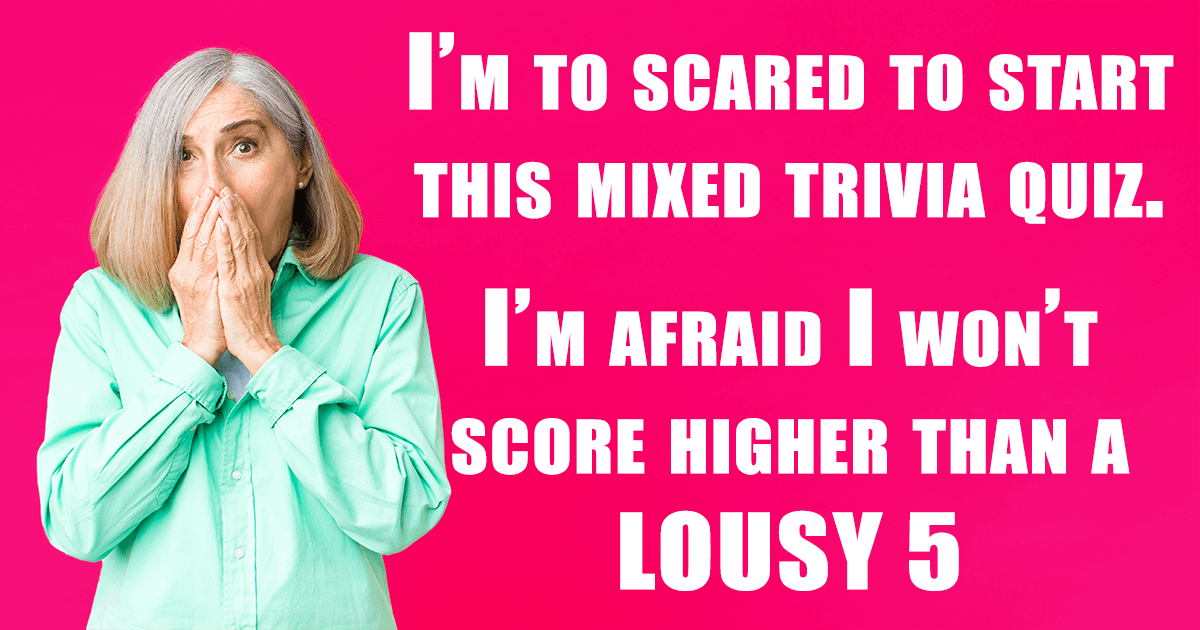 Banner for Mixed Trivia Quiz