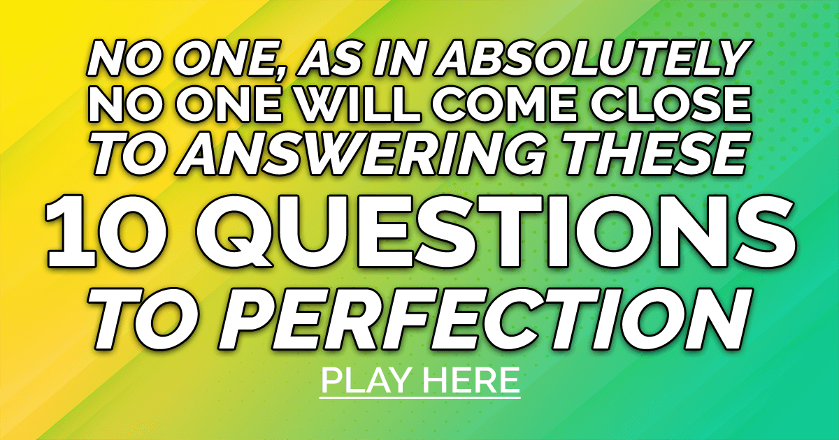 Banner for 10 Mixed Trivia Questions