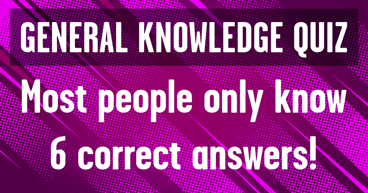 Banner for General Knowledge Quiz