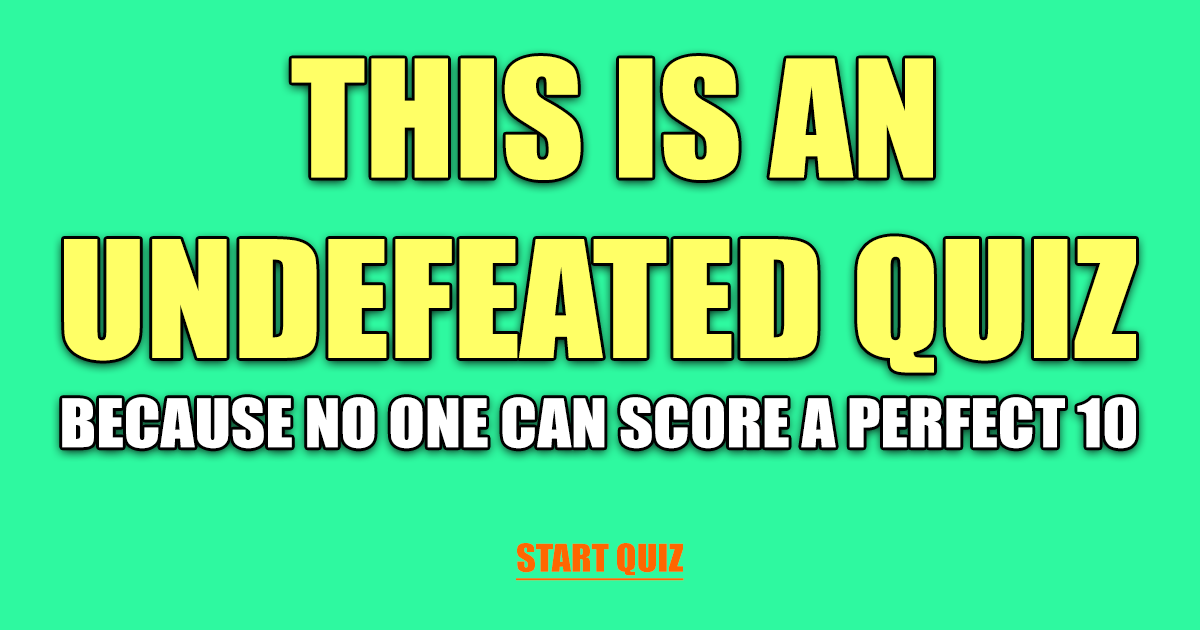 Banner for Unbeatable Knowledge Quiz