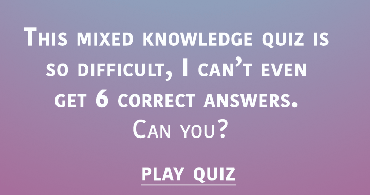 Banner for Can you beat my poor score of 5?