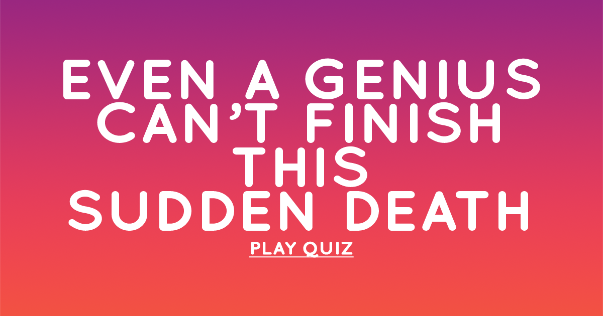 Banner for Crazy Sudden Death