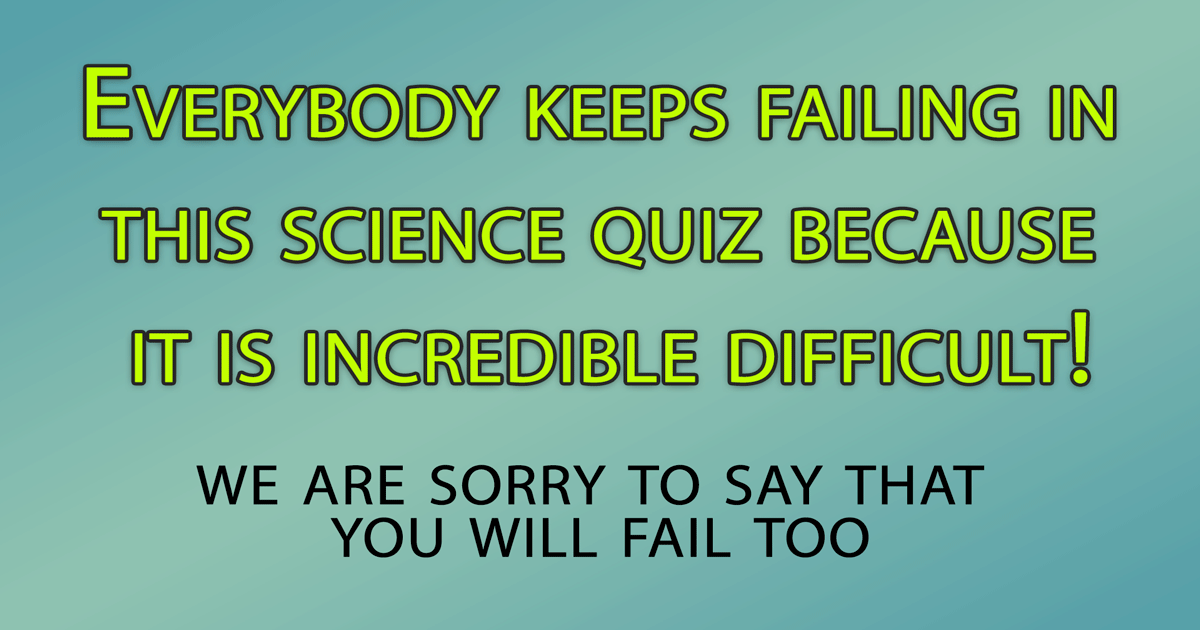 Banner for Hard Science Quiz