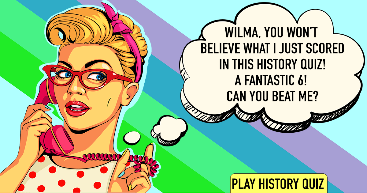 Banner for Challenging History Quiz