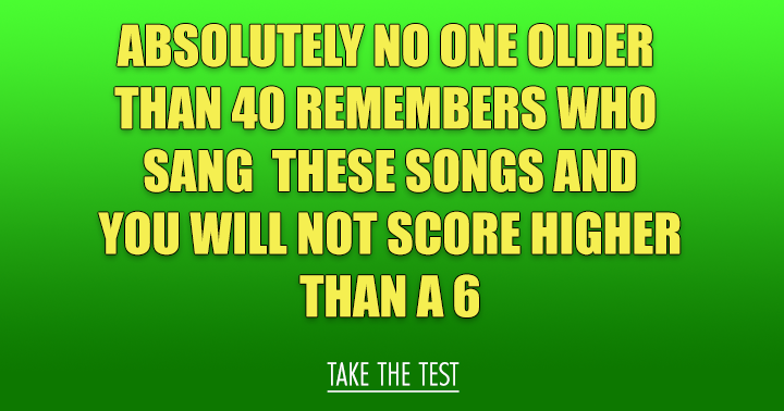 Banner for Who sang these songs?