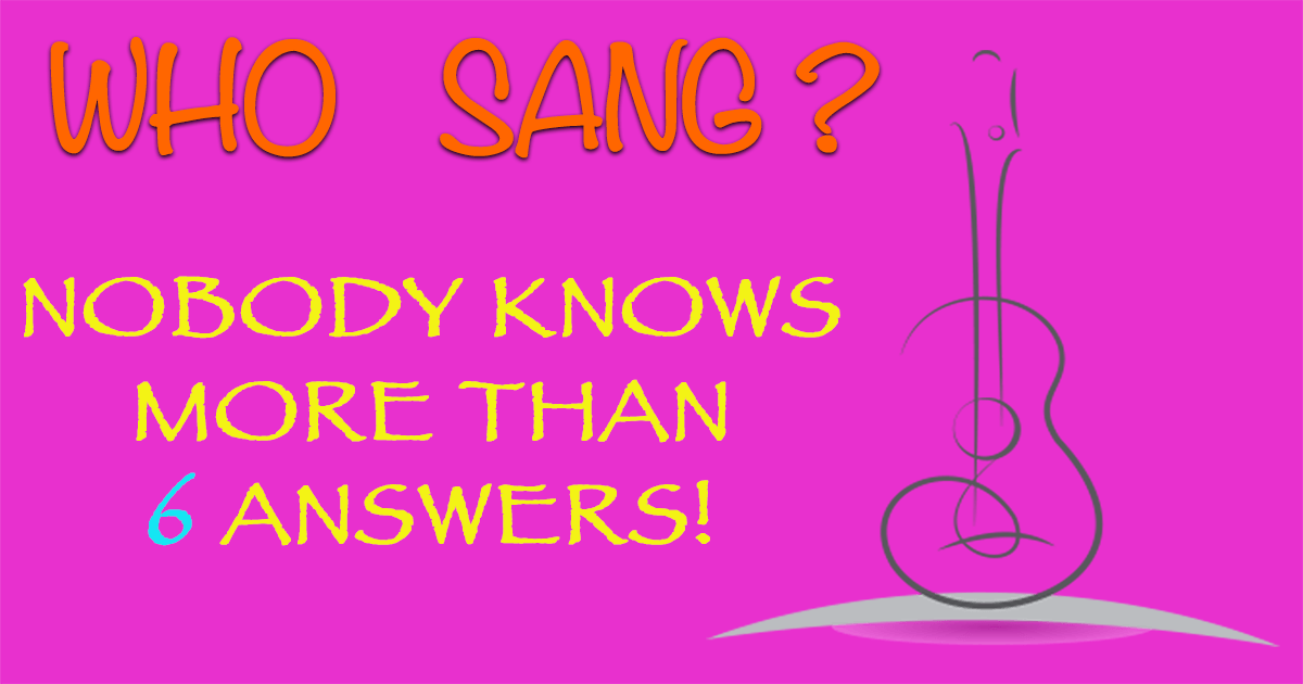 Banner for Who Sang These Songs?