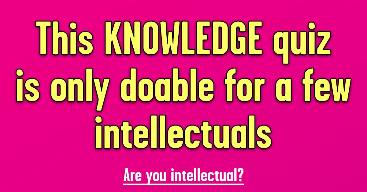 Banner for General Knowledge Quiz