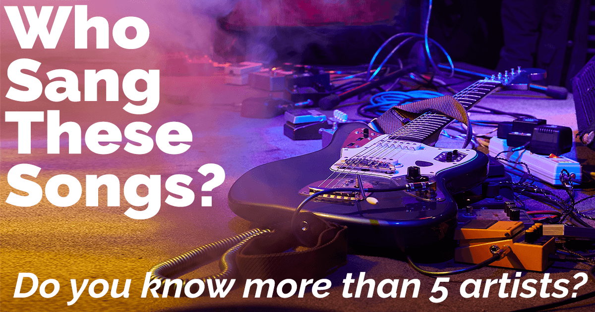 Banner for Who Sang These Songs?