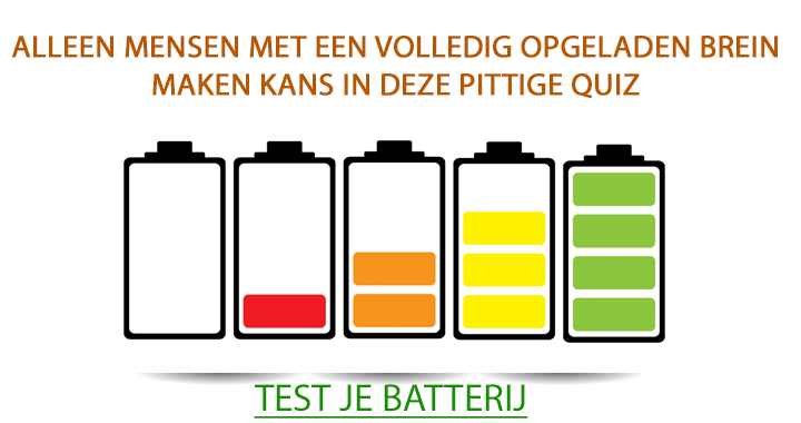 Banner for Alleen als je volledig opgeladen bent!