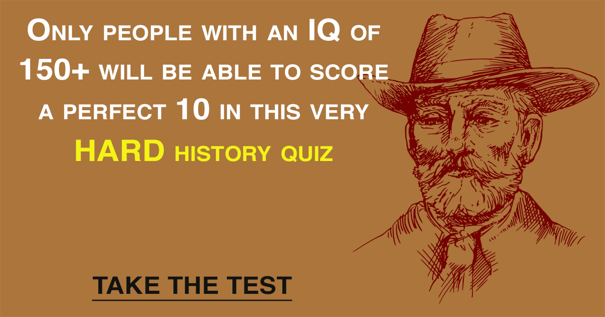 Banner for HARD History Quiz
