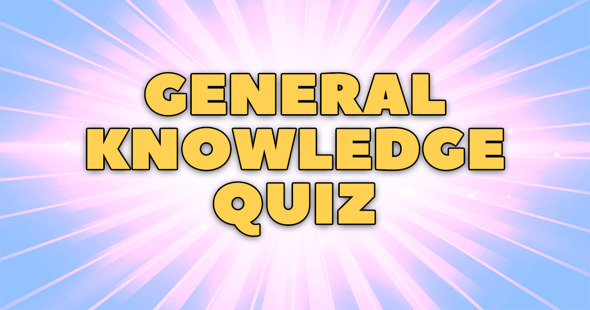 Banner for General Knowledge Quiz