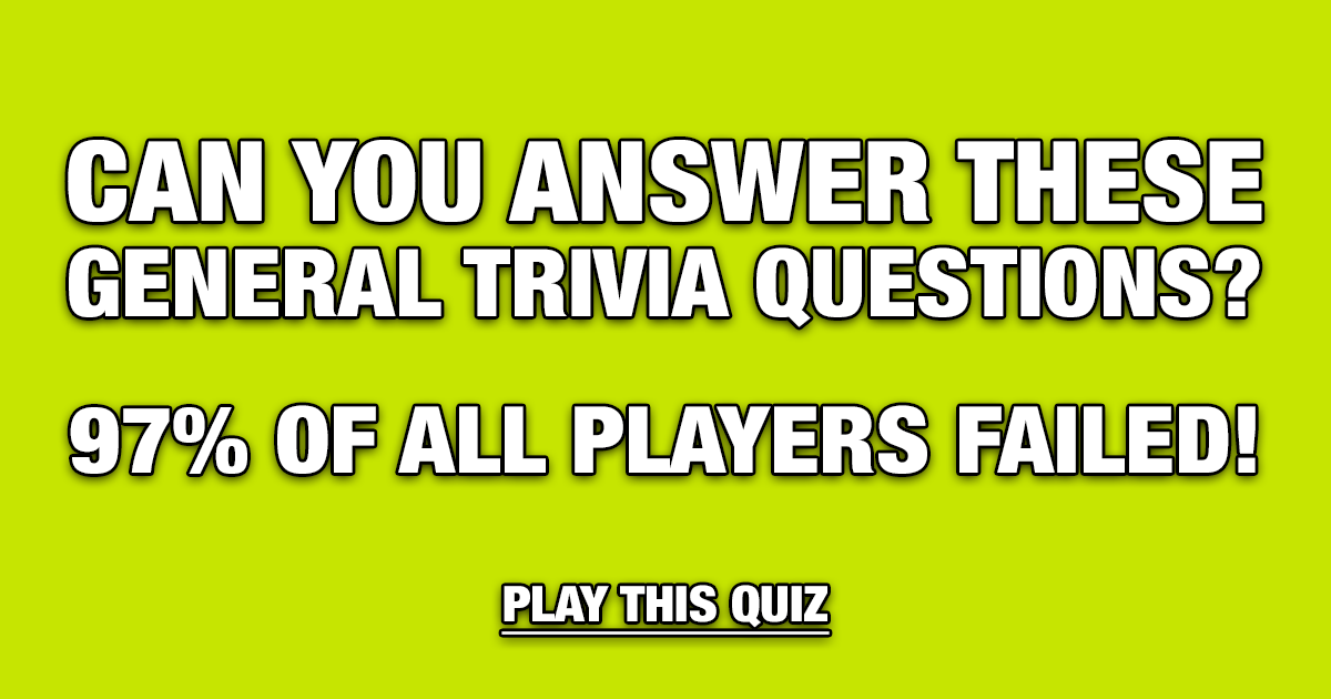 Banner for General Knowledge Questions