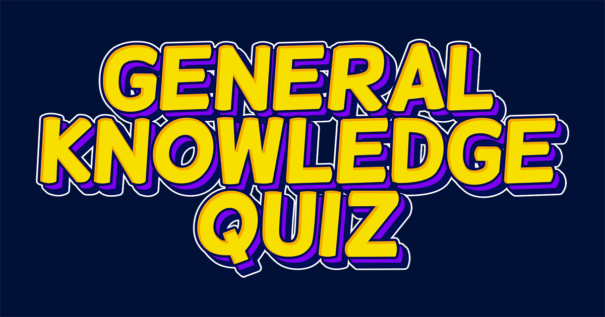 Banner for General Knowledge Quiz