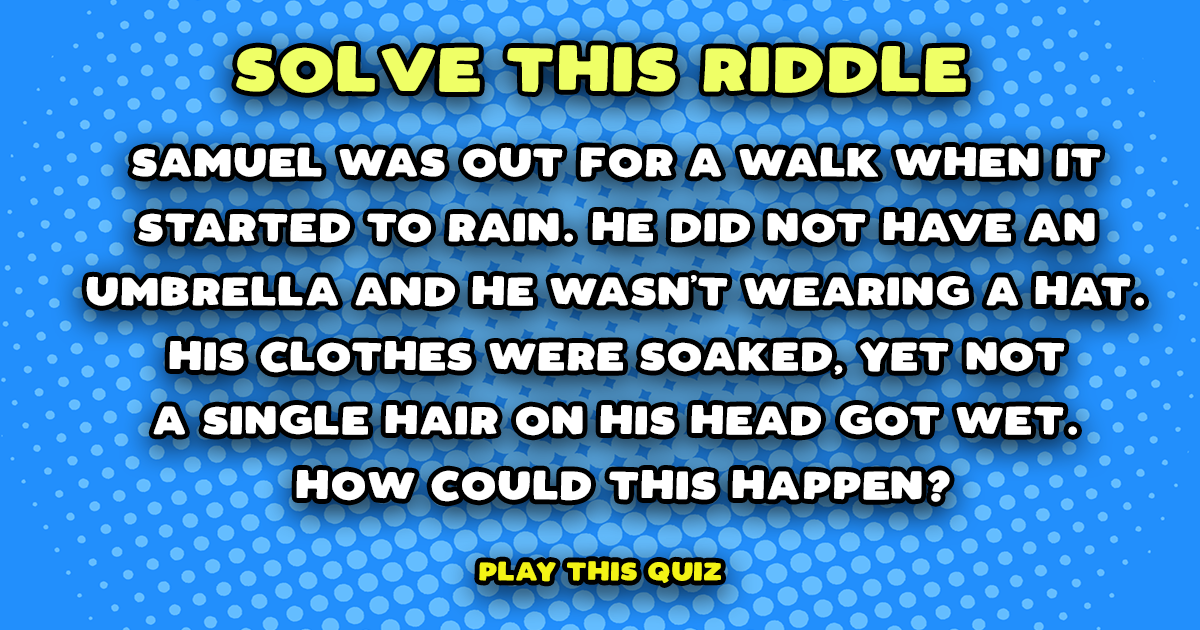 Banner for Can you solve this riddle?
