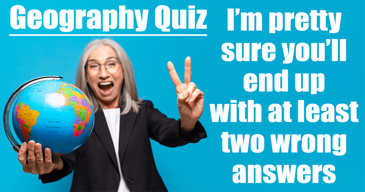 Banner for Quiz About Geography