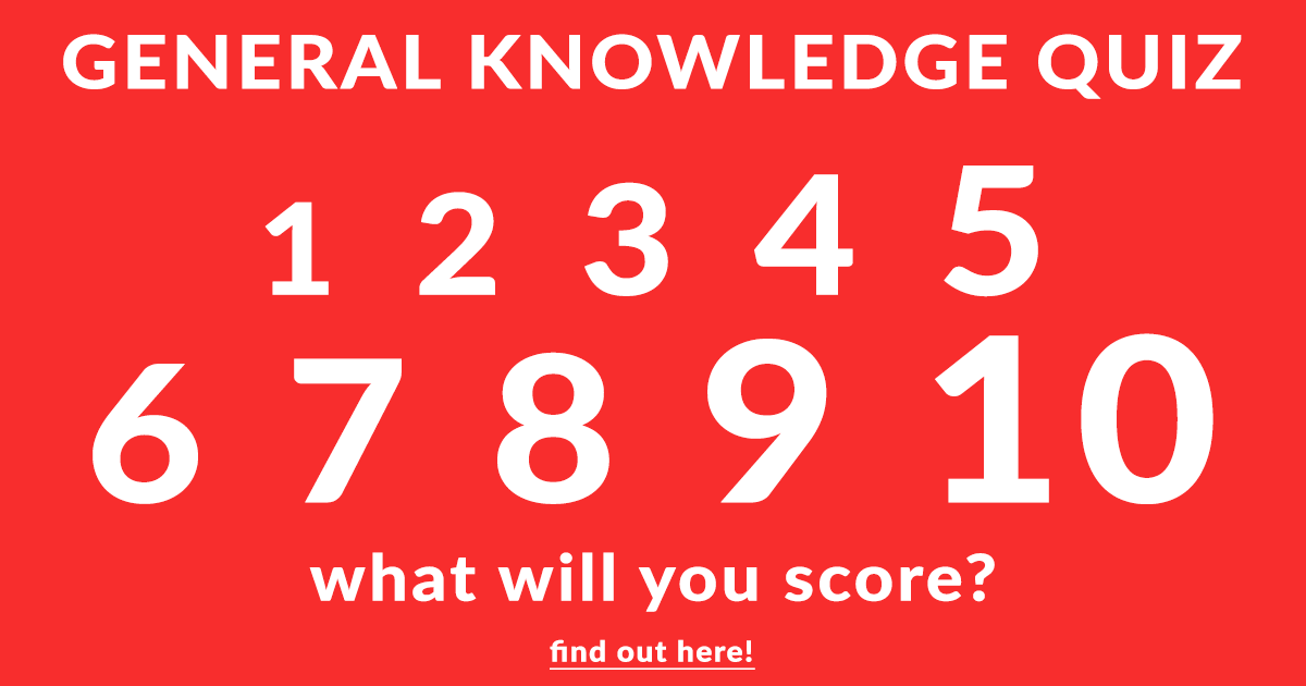 Banner for General Knowledge Quiz
