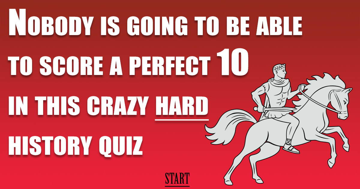 Banner for Crazy HARD History Quiz