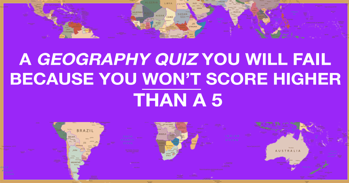 Banner for Geography Quiz