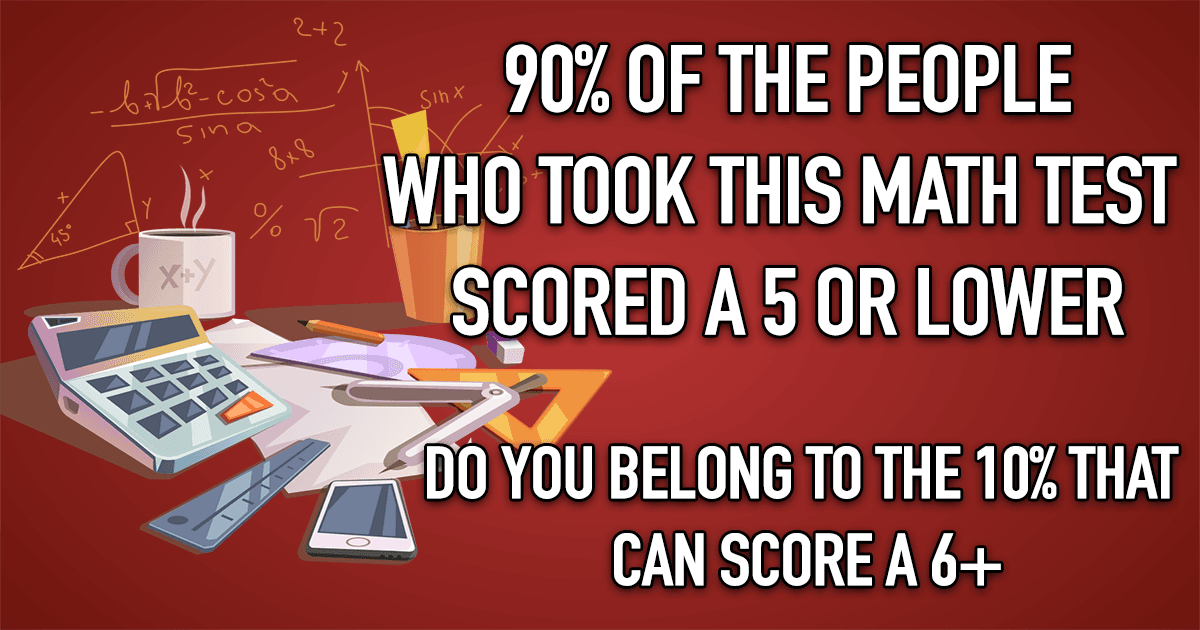 Banner for Mathematics Test