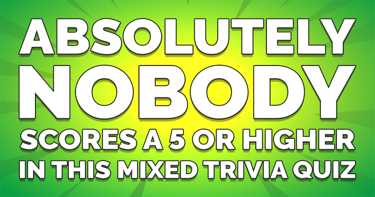 Banner for Mixed Trivia Quiz