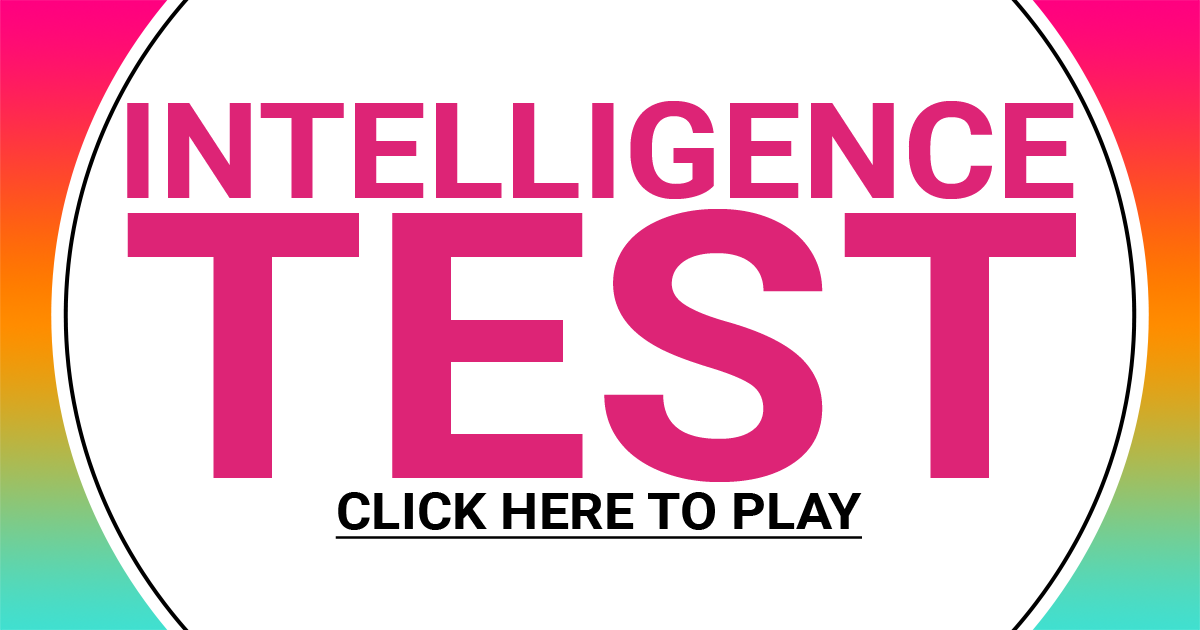 Banner for Hard Intelligence Test