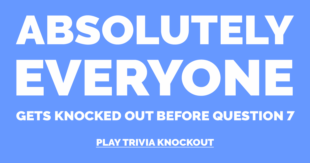 Banner for You will get knocked out!