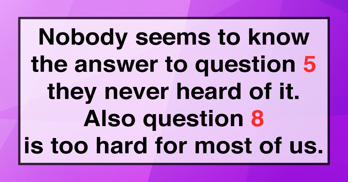 Banner for Challenging Mixed Trivia