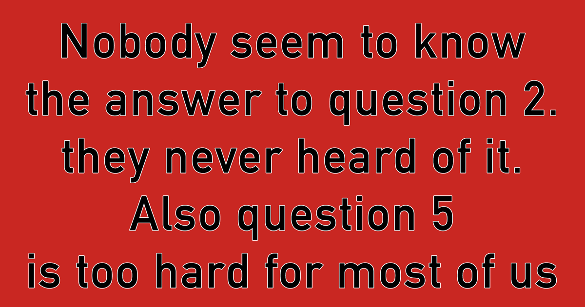 Banner for Here is a fun mixed trivia quiz