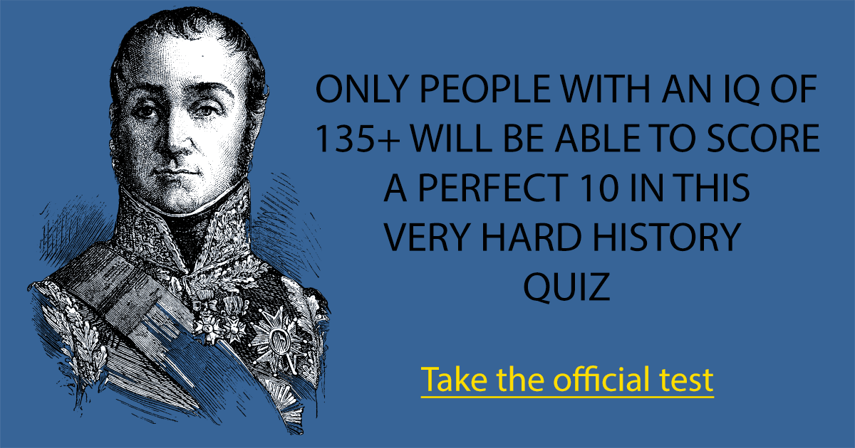 Banner for Impossible History Quiz