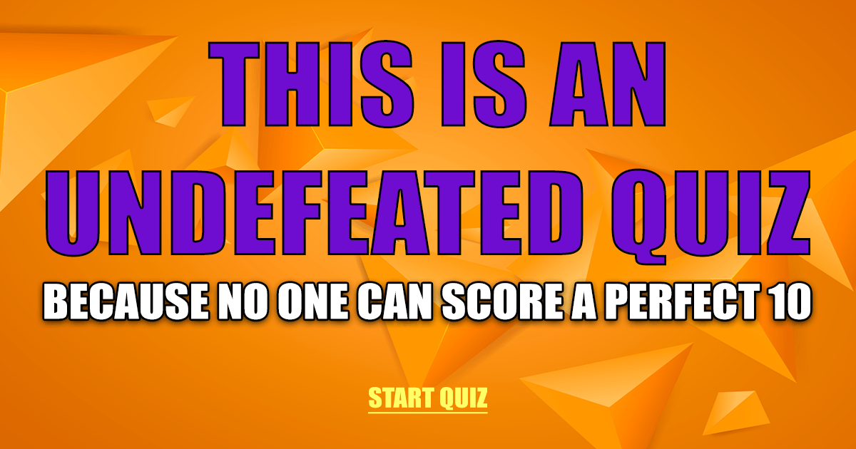 Banner for Impossible Knowledge Quiz