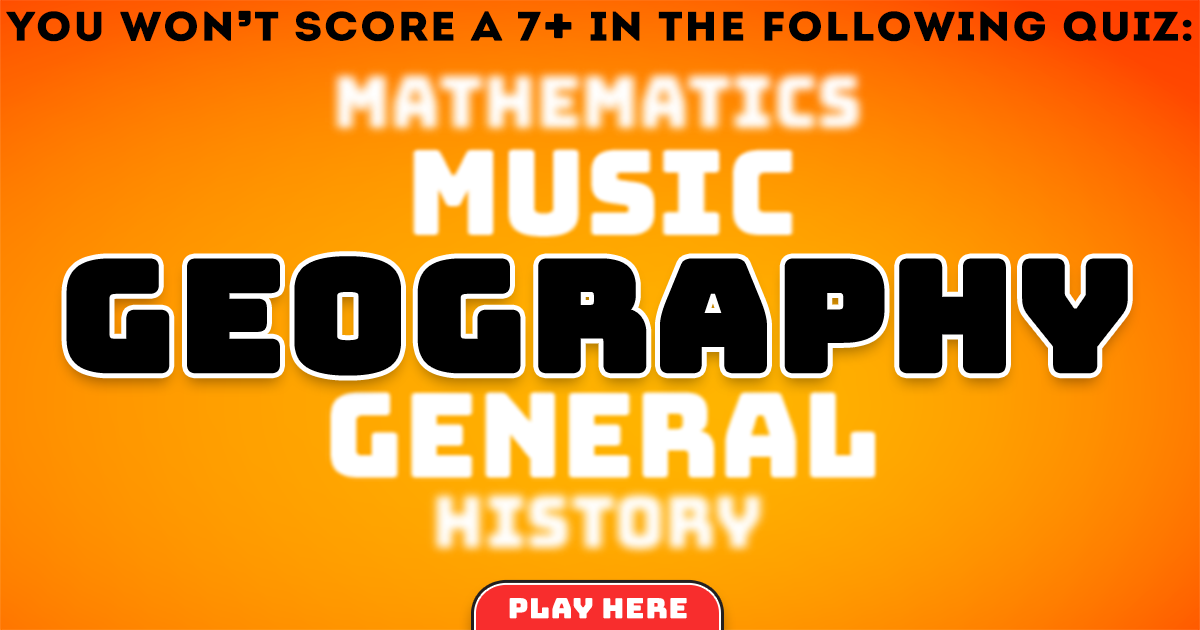 Banner for Hard Quiz About Geography