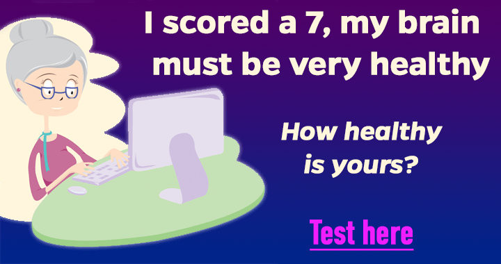 Banner for Do you still have a healthy brain?