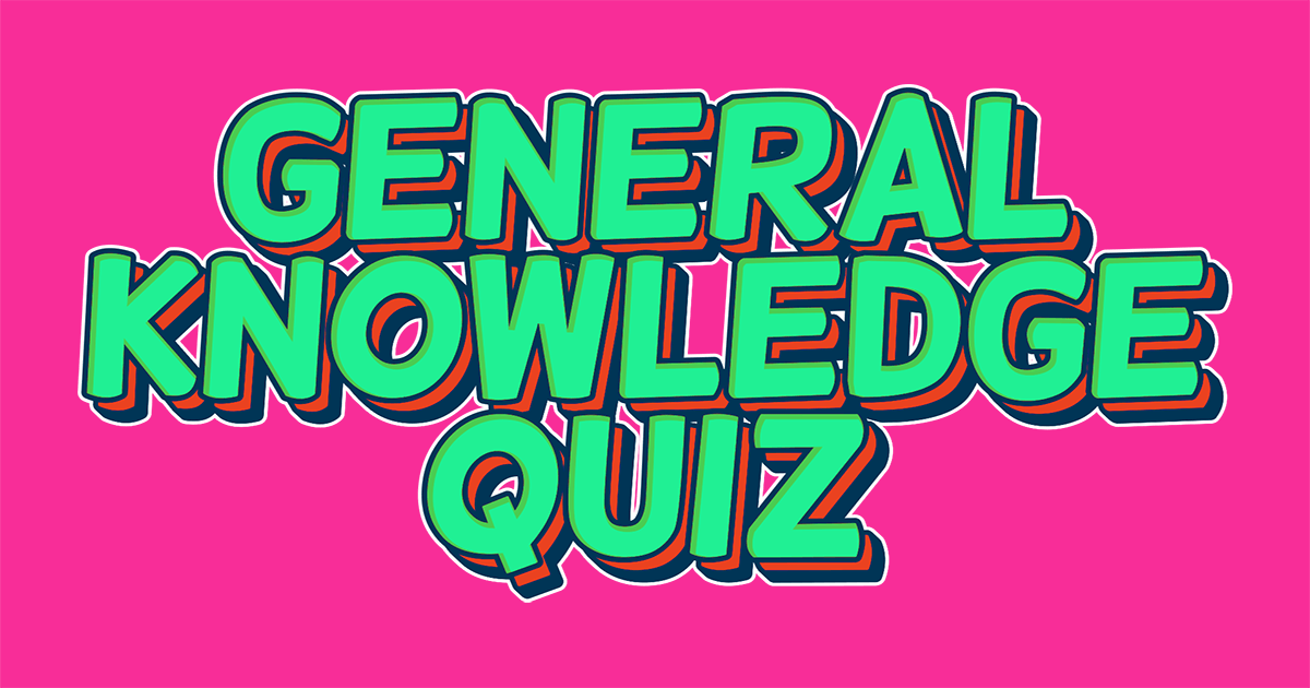 Banner for General Knowledge Quiz