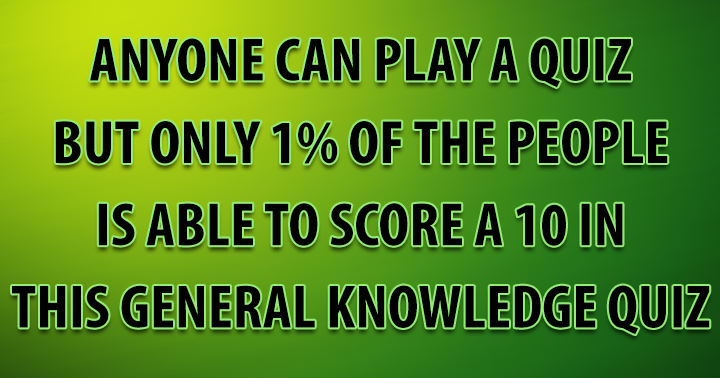 Banner for Anyone can play a quiz, but can you beat it also?